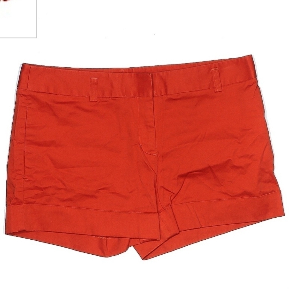 Express Flat Front Chino Shorts Women's Size 10 Casual Summer Slit Pockets
